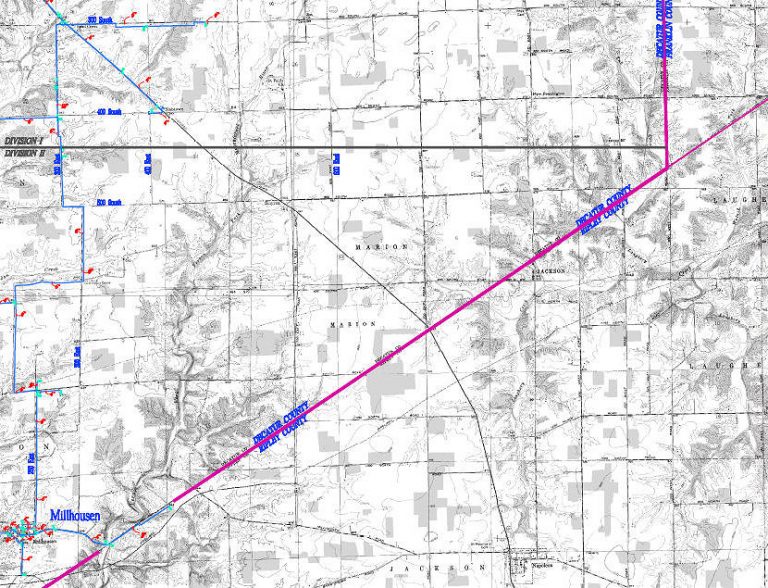 map9 Decatur County Rural Water Corporation